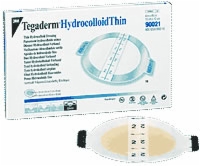 Tegaderm Thin Dressing 2 3/4 X 3 1/2 Oval, 4 X 4