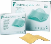 Tegaderm Ag Mesh Dressing W/silver, 16" X 16"