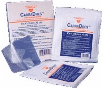 Carradres 4" X 4" Clear Hydrogel Sheets, 10 Per Bx