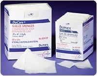 Ducare Gauze Drsn/spng 8x4,12 Ply,sterile, 25-2's