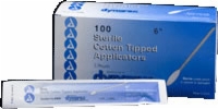 Cotton Tipped Application, 6" Sterile, 100/box