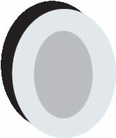 Polymem Shapes #8 Oval Silver Dressing, 6.5" X 8.2