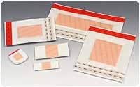 Polymem 2" Dot Dressing, 100 Per Box