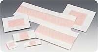 Polymem 4" X 2" Strip Adhesive Cloth Dressings,100