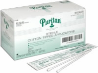 Sterile 6" Cotton Tip Applicators,100 Pk's 2