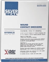 Silverseal Wound Contact Dressing, 4 1/4" X 4 1/4"