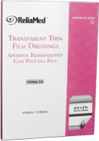 6" X 8" Transparent Thin Film Adh Dressing