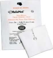 Reliamed Trach/drn Sponge, 2" X 2", 6 Ply, Strl,70