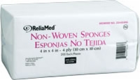 Reliamed Non-woven Drsn/spng, 4" X 4", 4 Ply, 200