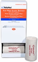 Easy Wrap Elastic Bandage W/velcro Closure,4"x4yds