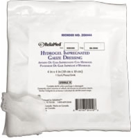 4" X 4" Hydrogel Impregnated Gauze, Sterile