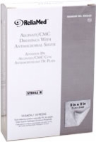 2" X 2" Silver Cmc Alginate Pad 10/box