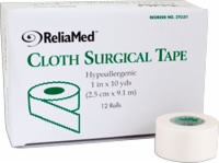 Reliamed 1" X 10 Yd Tape, Silk Cloth, Each Roll