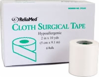 Reliamed 2" X 10 Yd Tape, Silk Cloth, Each Roll