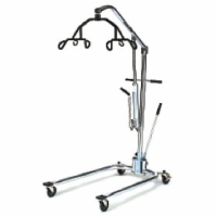 Hoyer Hydraulic Patient Lifter (Chrome Frame, 6 Point Cradle)