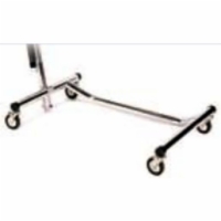 Hoyer Hydraulic Patient Lifter with C-Base (Chrome Frame, 6 Point Cradle)