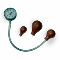 Pneumatic Bulb Hand Dynamometer & Pinch Gauge - 30 PSI