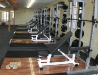 Half Cage with Oak Platform