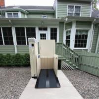 AmeriGlide Hercules II Vertical Platform Lift - Residential