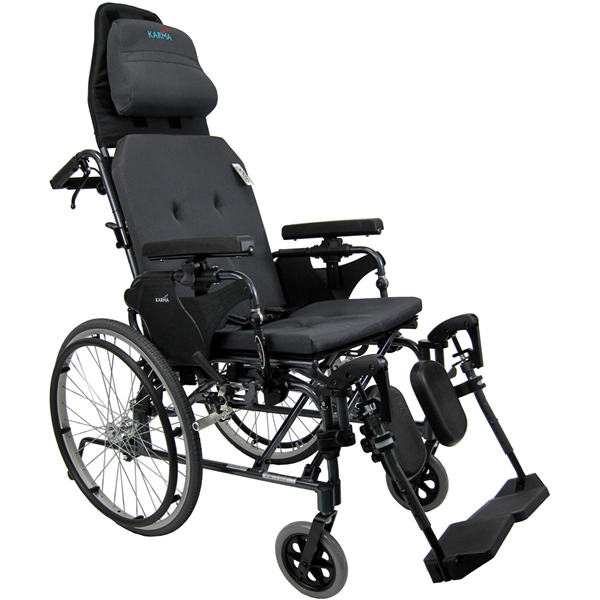 Karman Ergonomic Ultra Lightweight Reclining Wheelchair Reclining