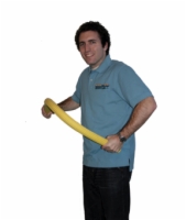 Cando Twist-Bend-Shake Upper Body Exerciser - 24 Inch - Yellow - X-Light