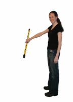 Cando Weight Bar - 9 Lbs - Silver Stripe