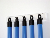 Cando Weight Bar - 10 Hook Wall Rack