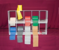 Cando Exercise Band - Duplex Rack - Horizontal - 10 Bin Universal