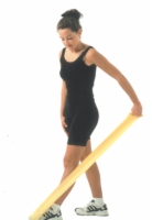 Cando Low Powder Exercise Band - 6 Yard - Gold - Xxx-Heavy