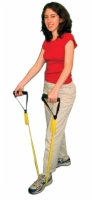 Cando Exercise Band - Accessory - Foam Padded Adjustable Webbing Handle - Pair