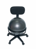 Cando Ball Chair - Metal - Mobile - With Back - No Arms