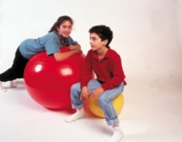 Cando Inflatable Exercise Ball - 71 Inches - Blue