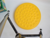 Cando Progressive Instability Pad - Yellow - 20 Inch Diameter - Level 1