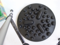 Cando Progressive Instability Pad - Black - 20 Inch Diameter - Level 5