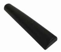 Cando High-Density Black Roller, 6 X 36 - Half-Round
