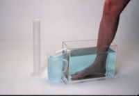 Baseline Volumetric Measuring Device, Foot Set, 5X13X9 Inches
