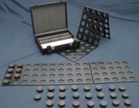 Minnesota Rate Of Manipulation Test, Complete Two Peg Boards, 60 Blocks