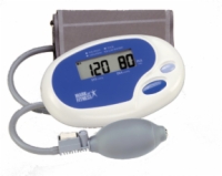 Manual Inflate Blood Pressure And Pulse Monitor