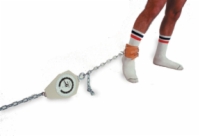 Baseline Back, Leg, Chest Dynamometer, Large Base, Adult, 660Lb.