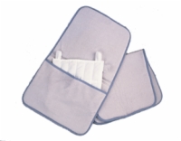 Relief Pak Moist Heat Pack Cover, All Velour, Oversize