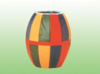 Barrel Roll (Multi-Colored) 38"L X 32"Diam.