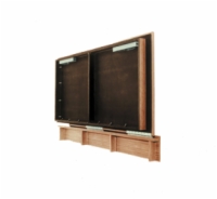 Wall Mounted Mat Platform With Mat, 7'X5'X21"