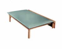 Wall Mounted Mat Platform With Mat, 7'X4'X21"