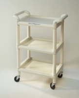 Mettler 73 Plastic 3-Shelf Cart