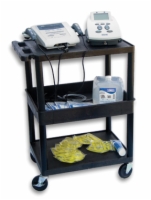 Mettler 75 3-Shelf Cart With Locking Wheels And 3-Hospital Grade Outlets