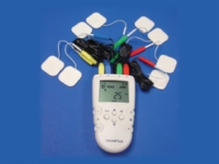 Digital 4-Channel Ems/Tens  Unit, Portable/Battery Or Ac Adapter, Complete