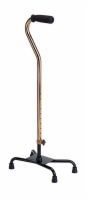 Cane Quad Small Base  Bronze