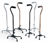 Cane Quad Large Base Bronze