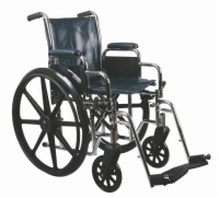Wheelchair Excel 16" Rdla S/A Foot Nvy