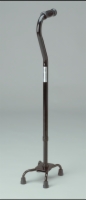 Cane Quad Bariatric Black